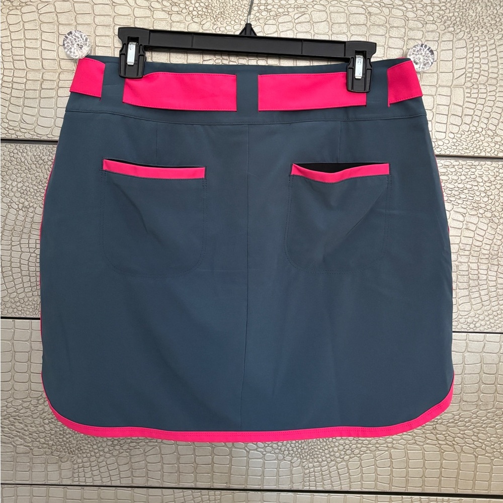 NIKE Golf Tour Performance Dri-Fit Convert 3 in 1 Skirt Short Skort Gray Pink 8 - Picture 3 of 10